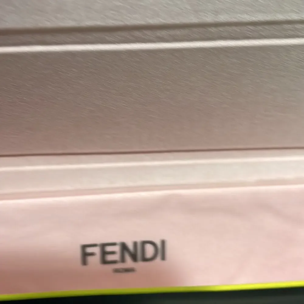 Fendi 53mm Cat Eye Sunglasses black and blue stripes